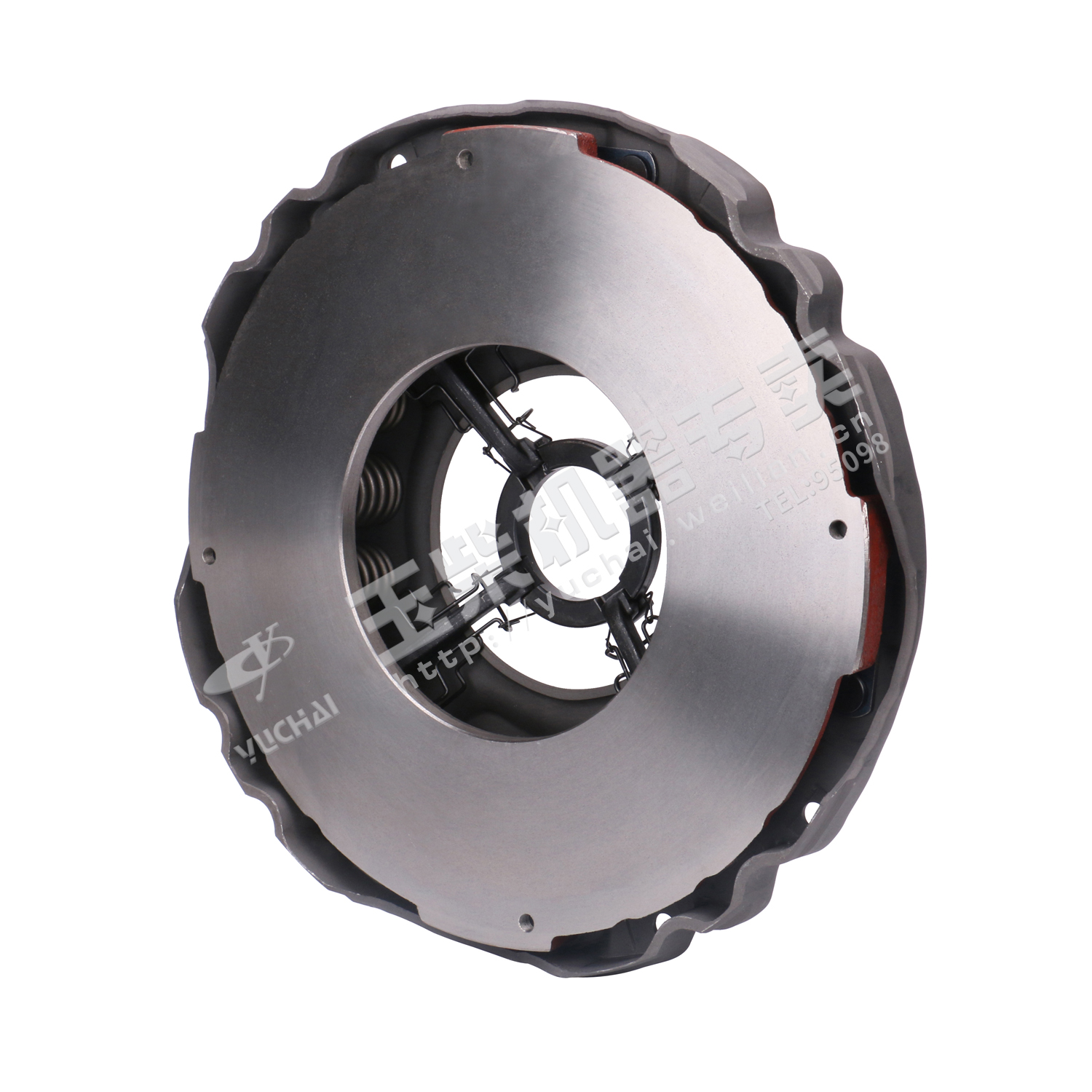 Clutch cover and platen components-3