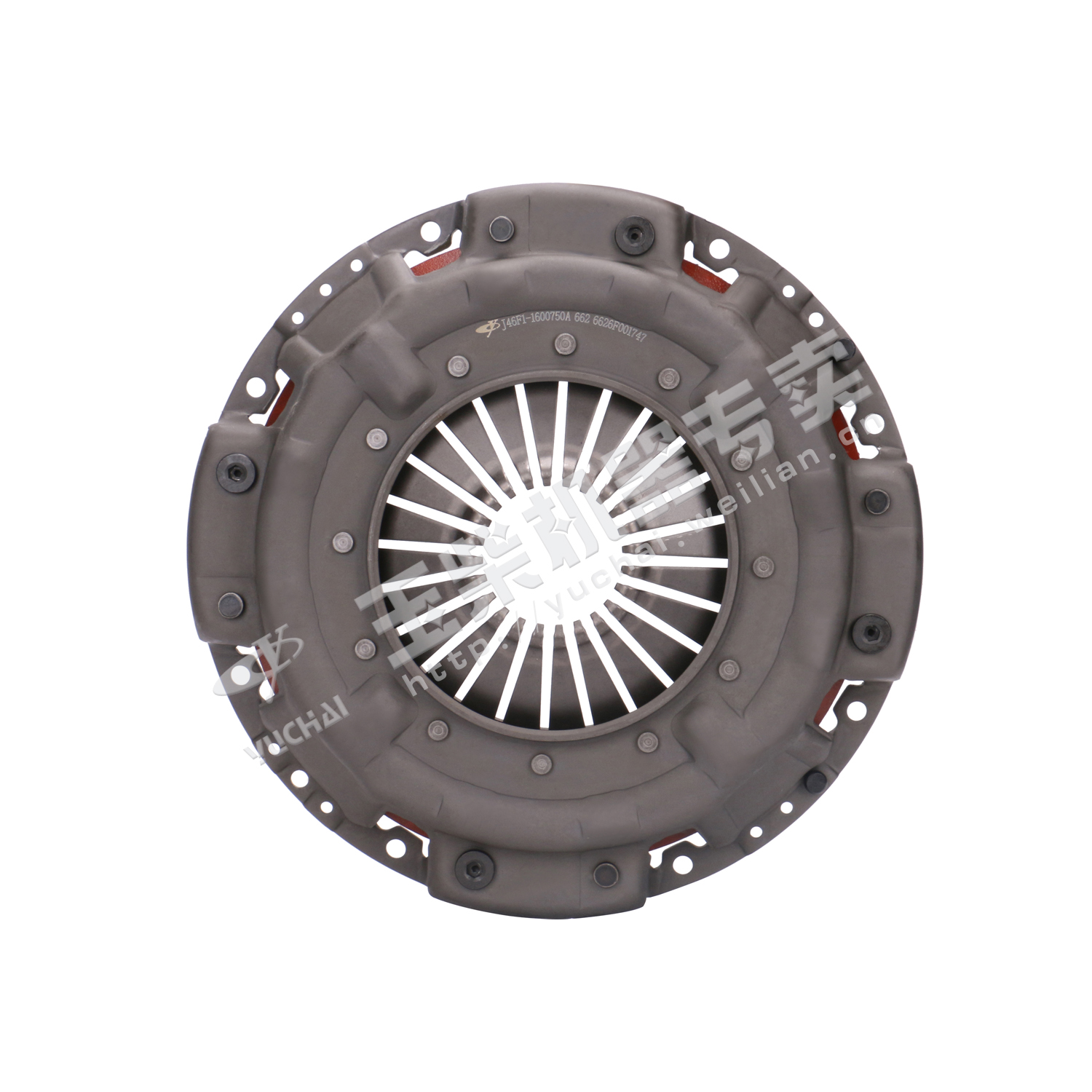 Clutch cover and plate assembly