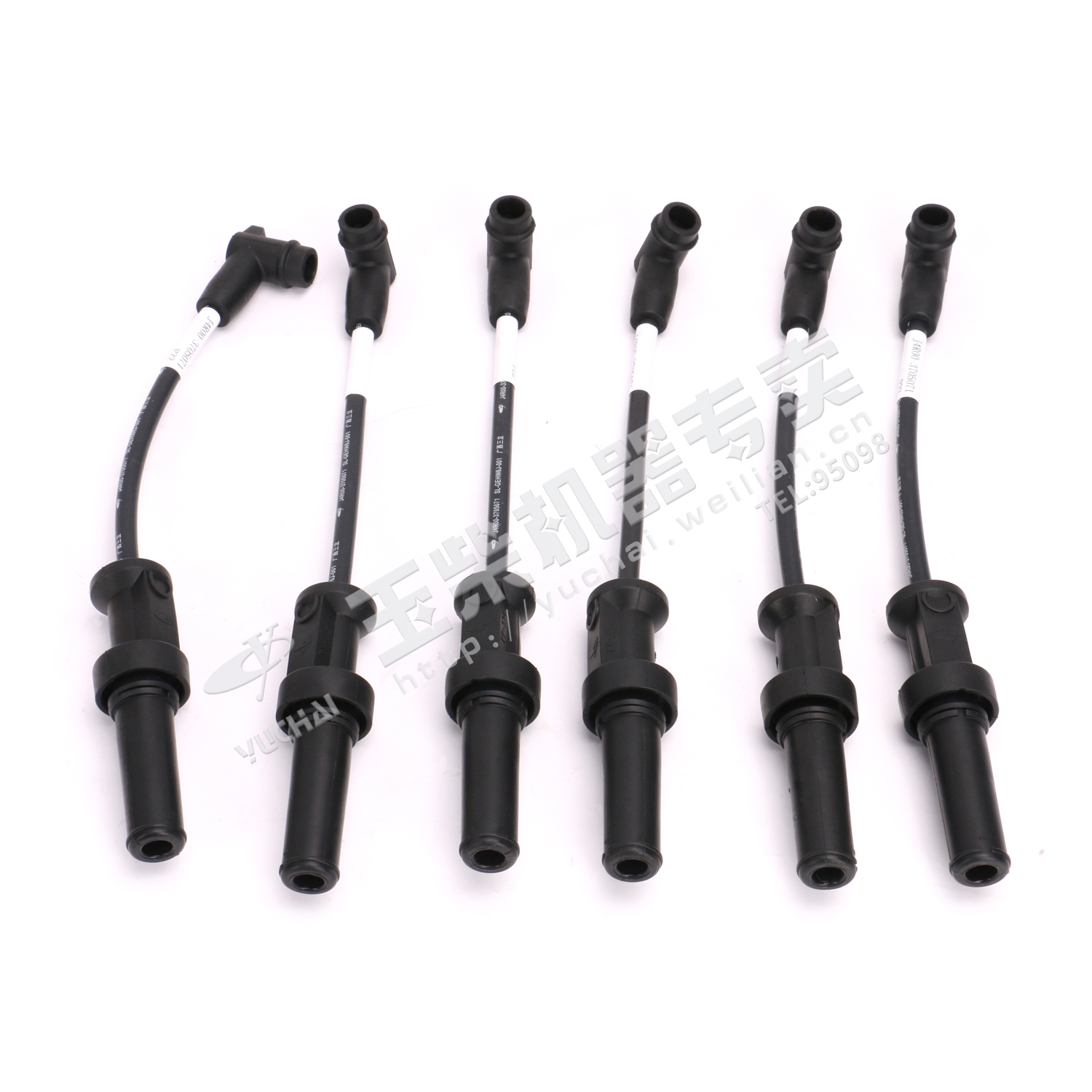 High voltage wire assembly