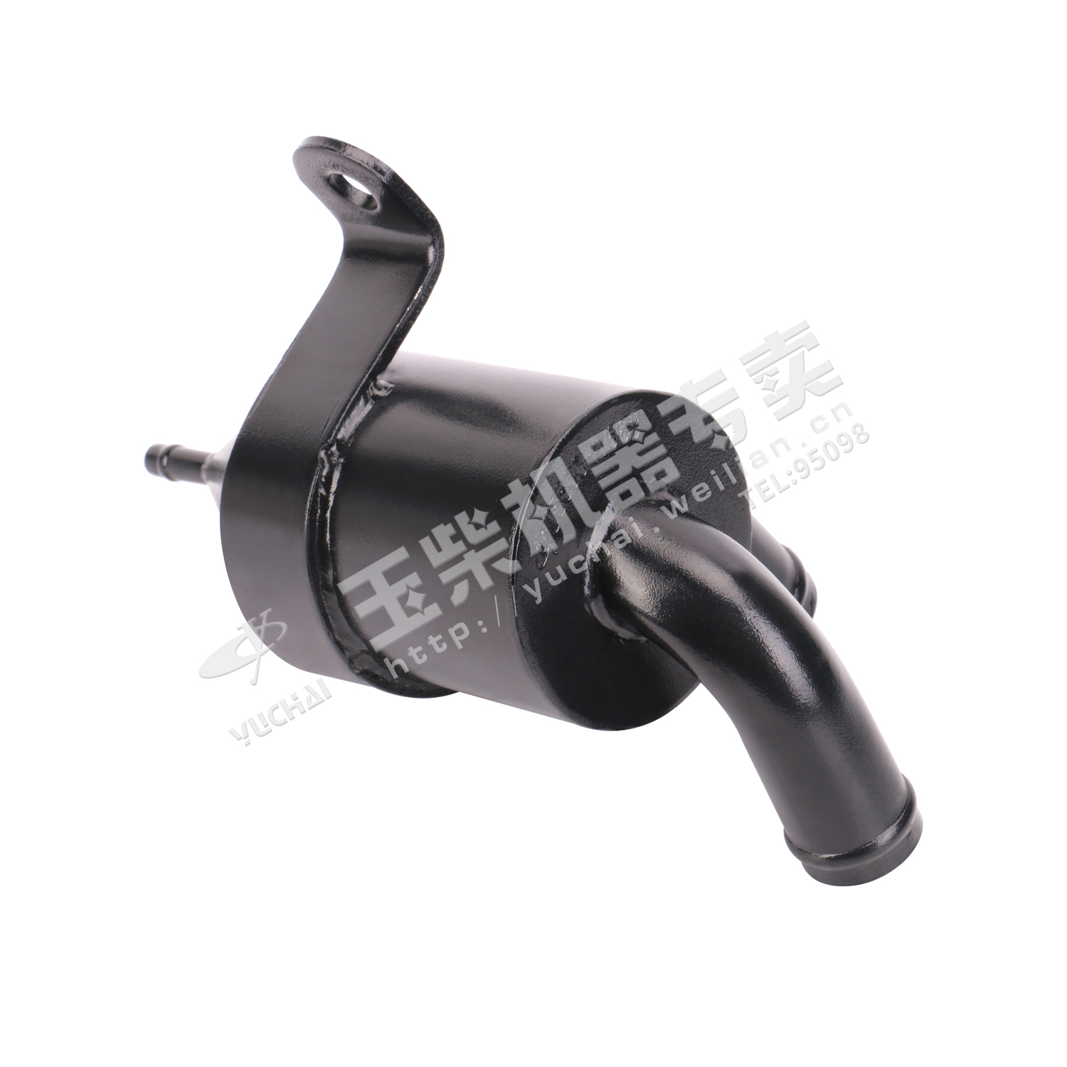 Centrifugal oil and gas separator