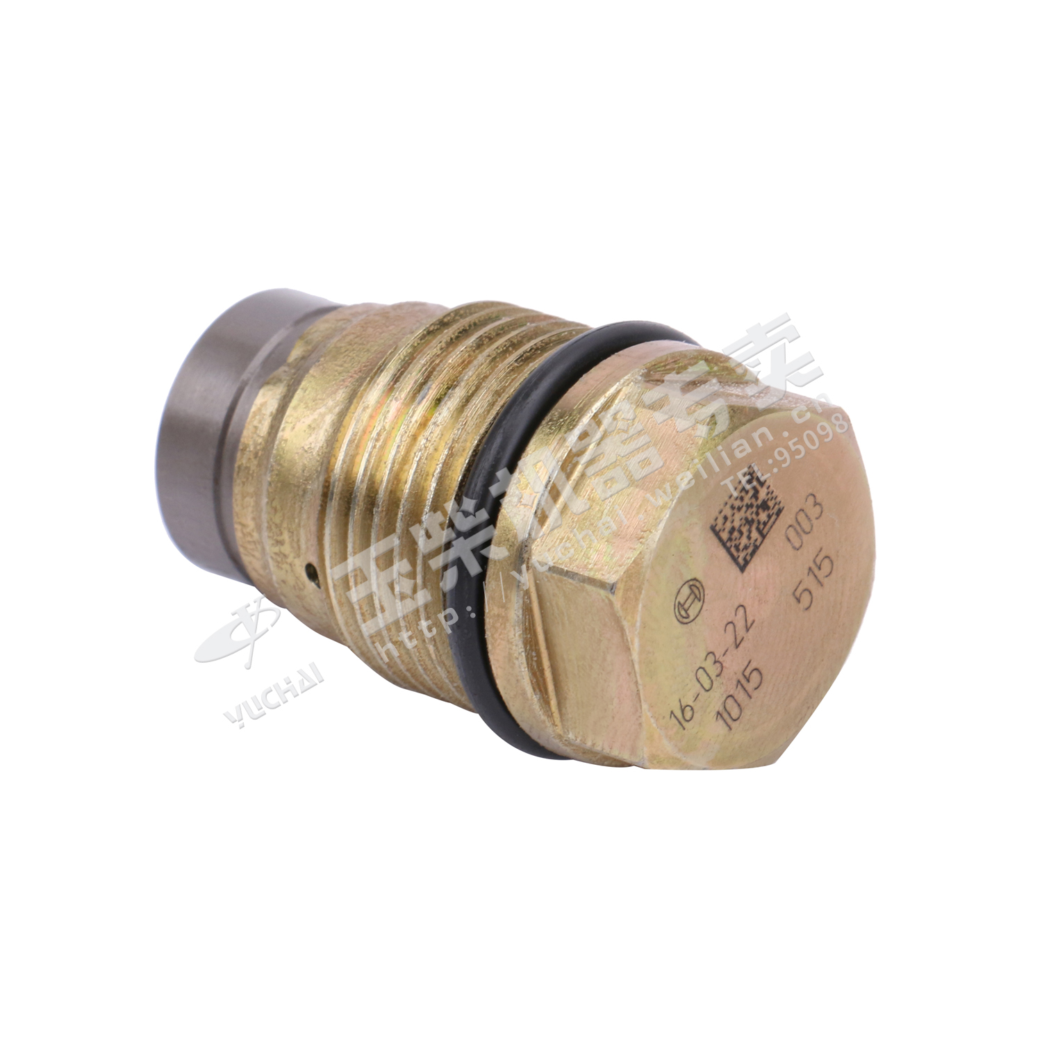 Oil rail pressure limiting valve