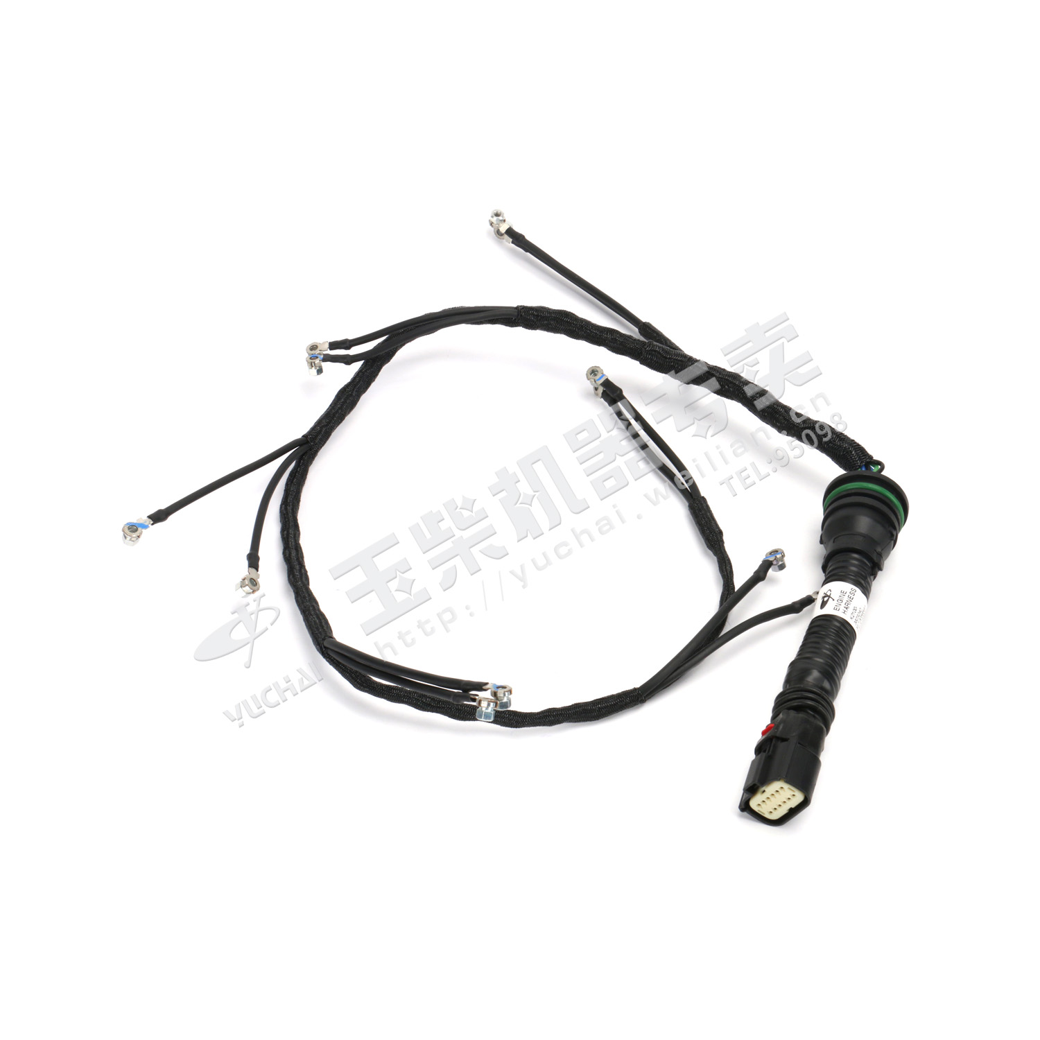 Fuel injector harness assembly