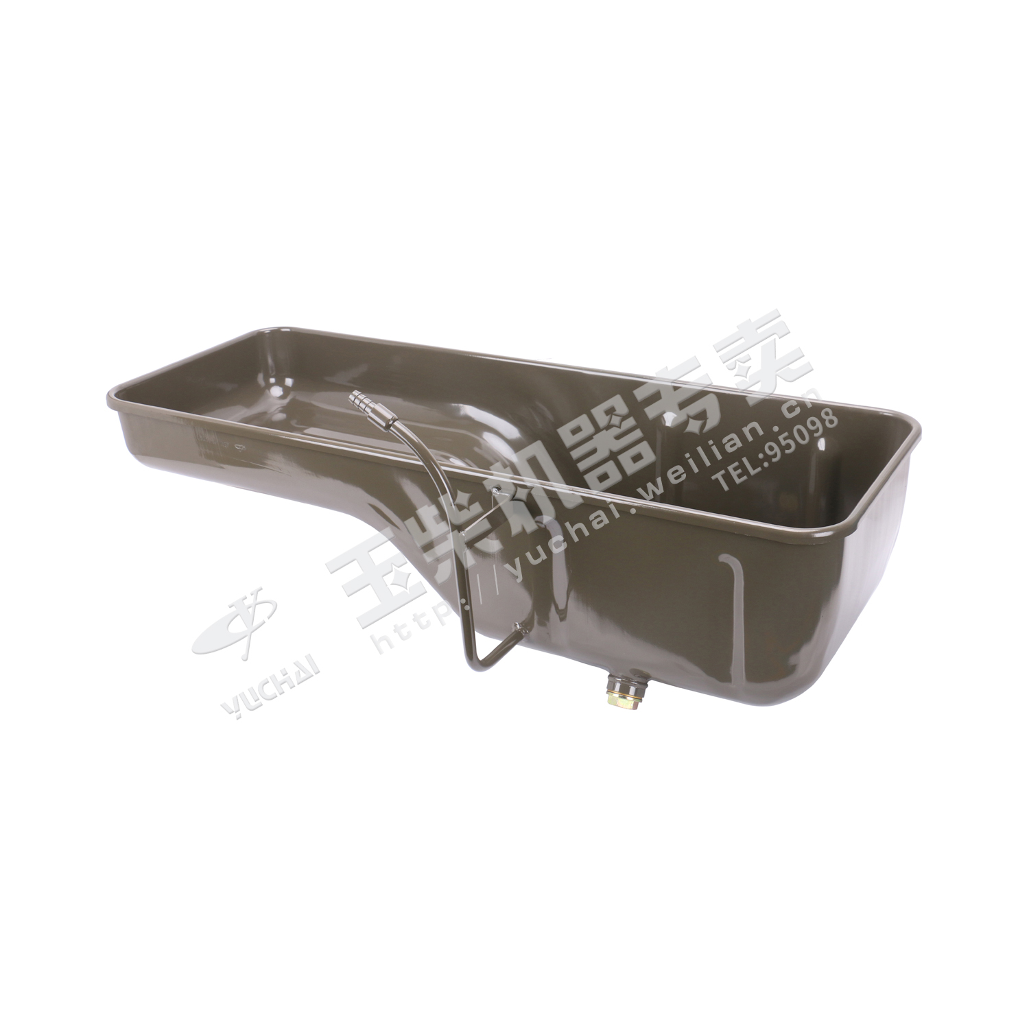 Oil pan welded parts
