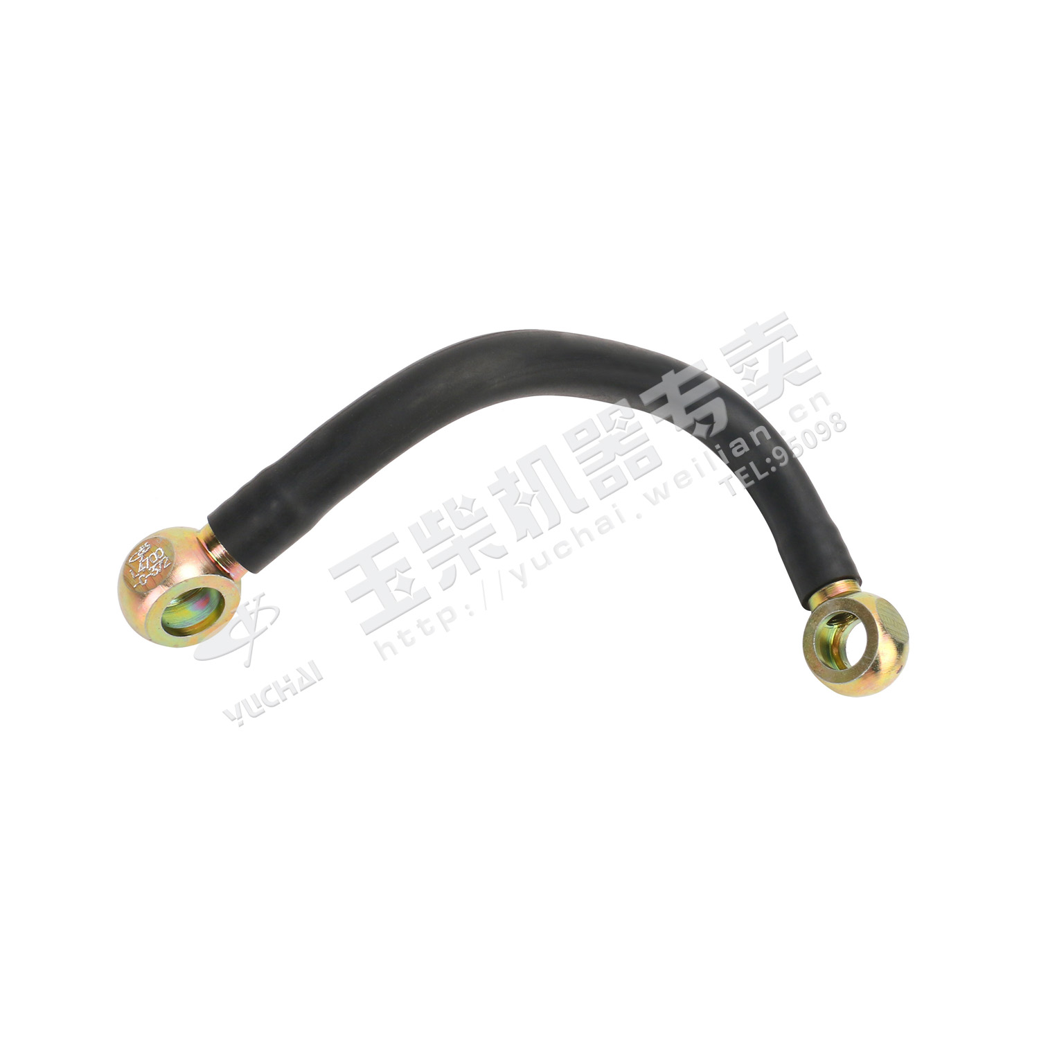 Diesel filter to oil injection pump pipe components