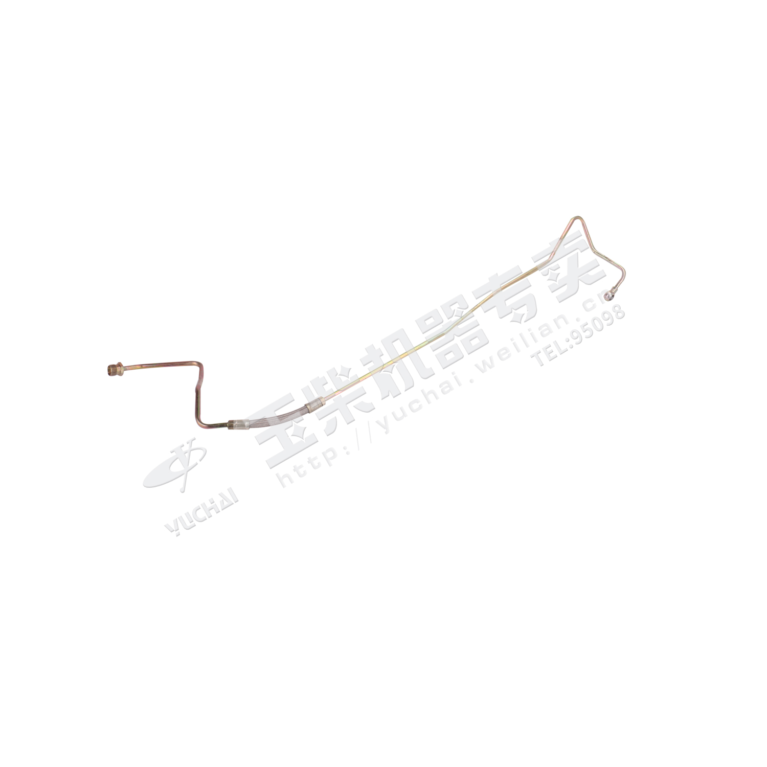 Oil inlet pipe assembly