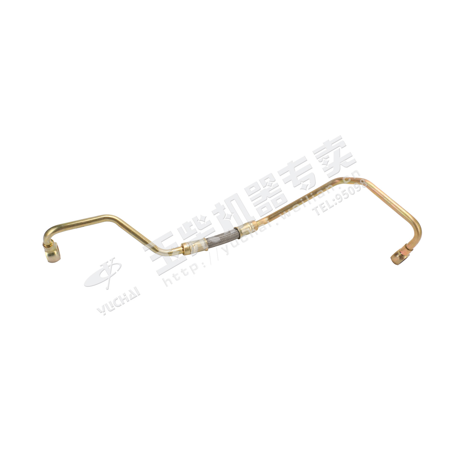 Distributor to manual oil pump pipe assembly-1