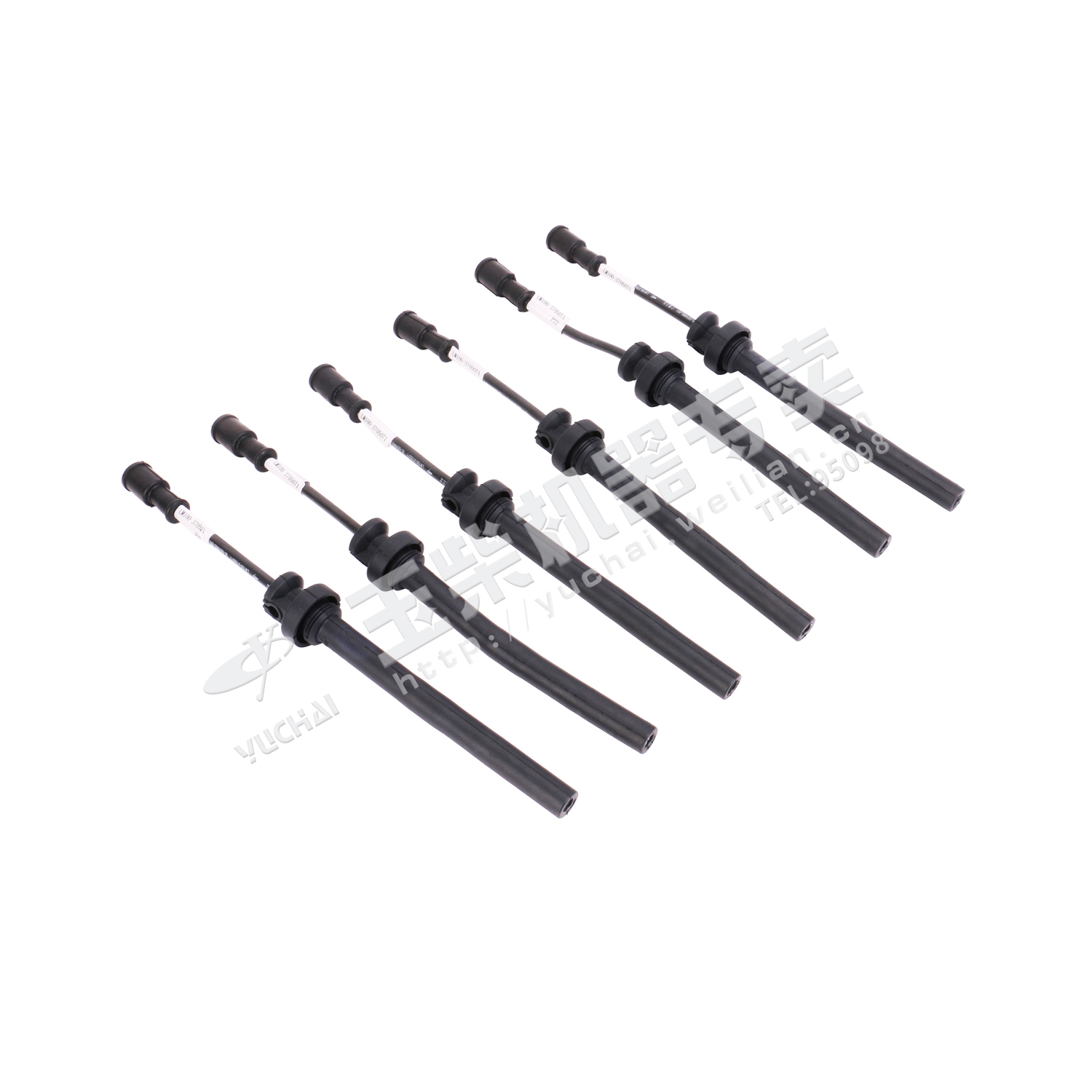 High voltage wire assembly