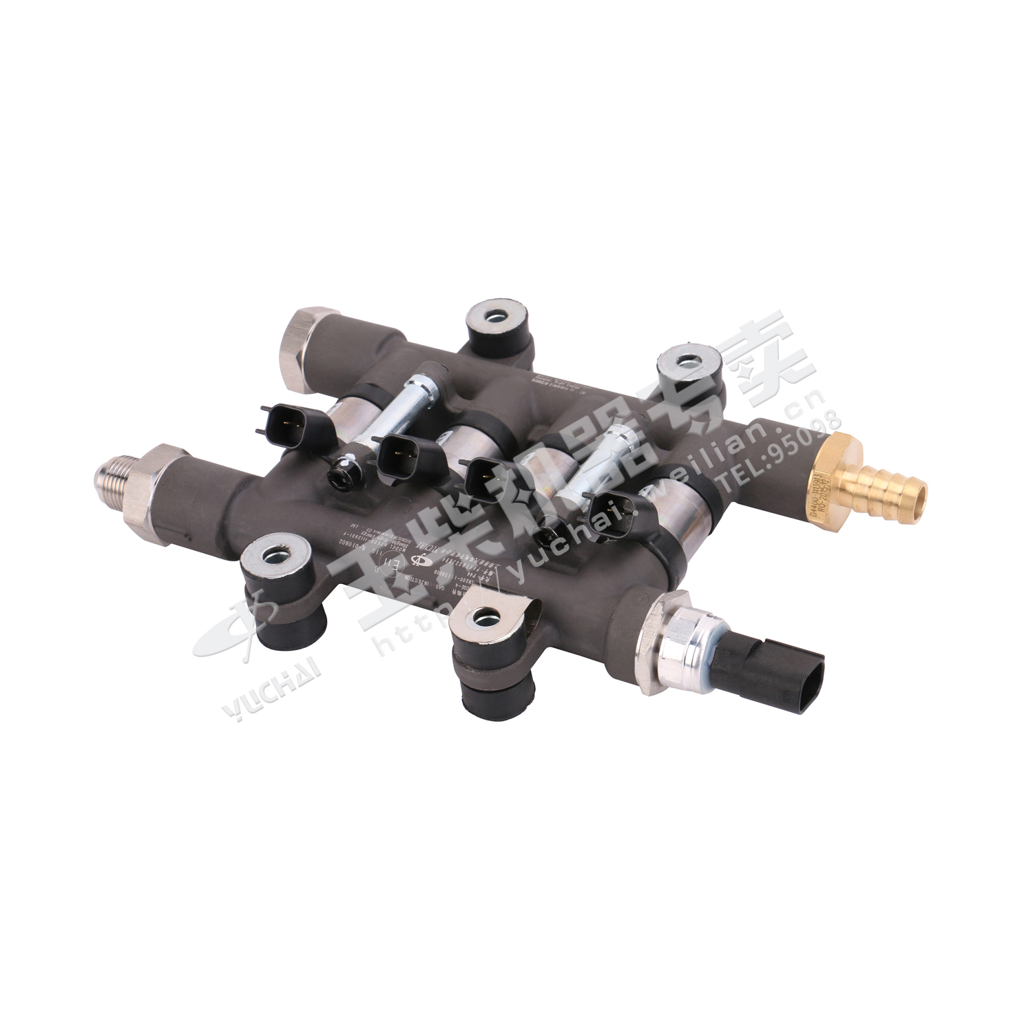 Gas injection components