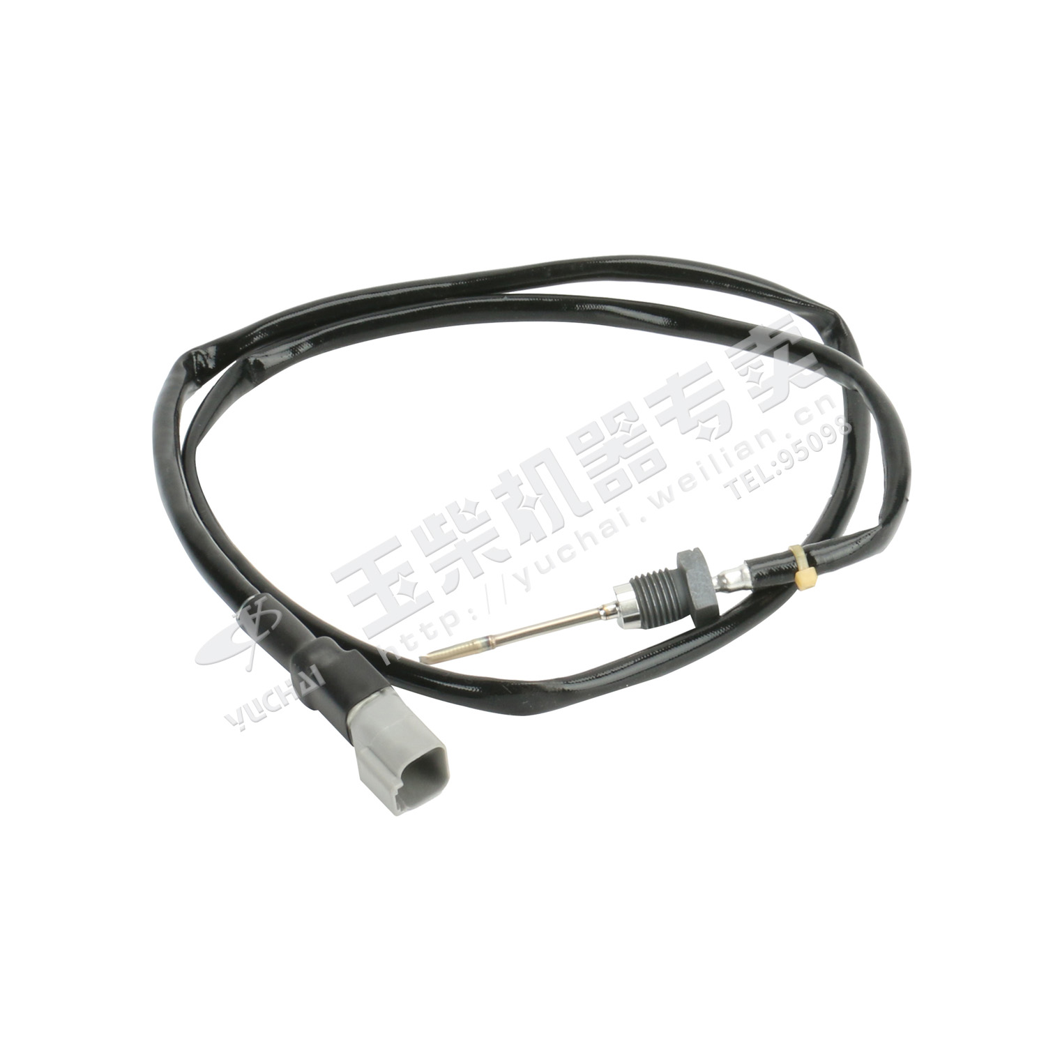 Post-catalyst temperature sensor