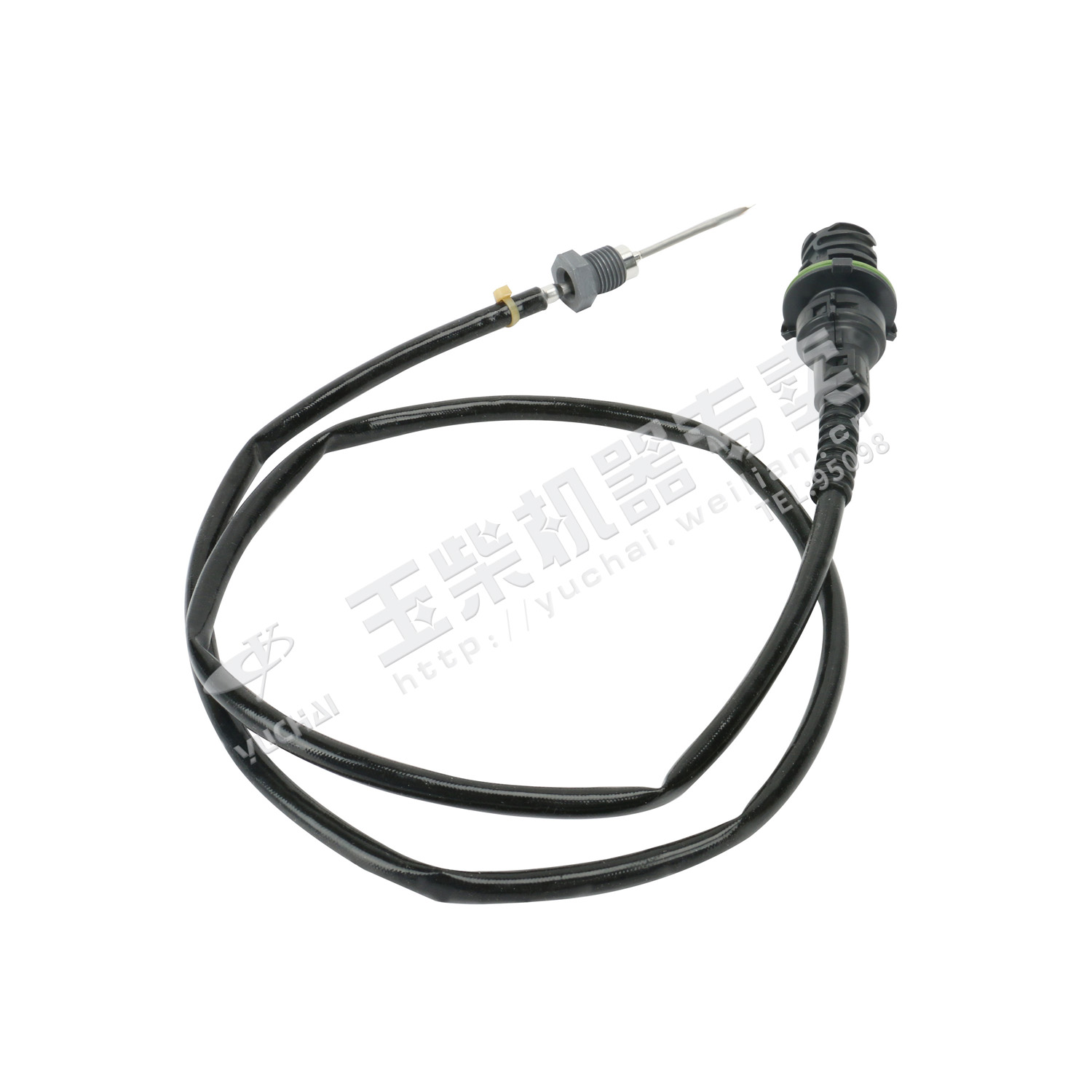 Temperature sensor in front of the catalytic