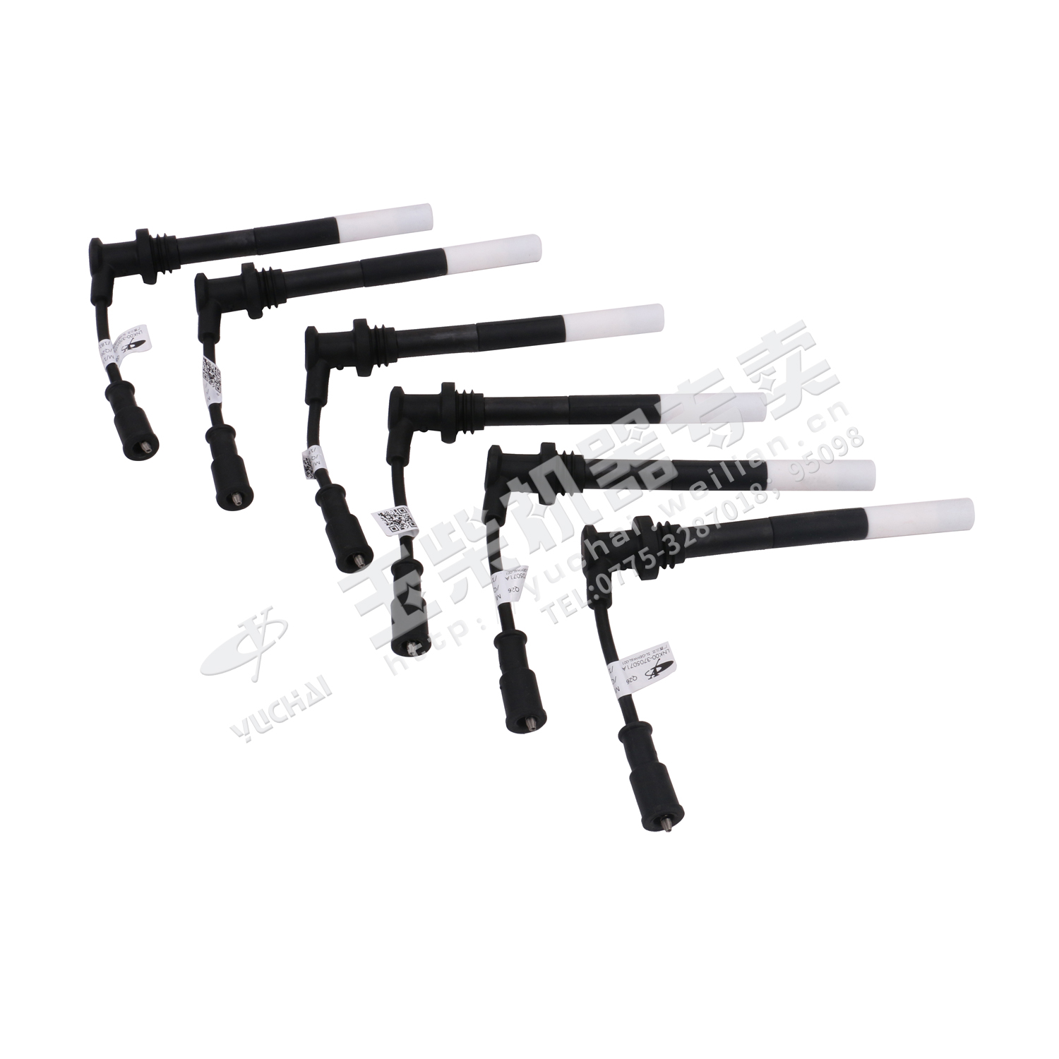 High voltage wire assembly