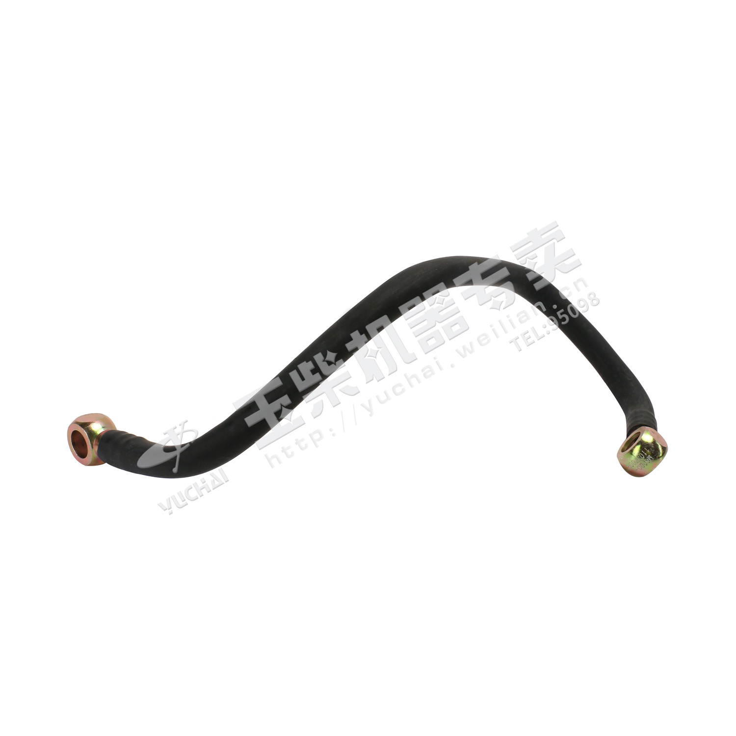 Fuel injection pump to fuel distributor oil pipe