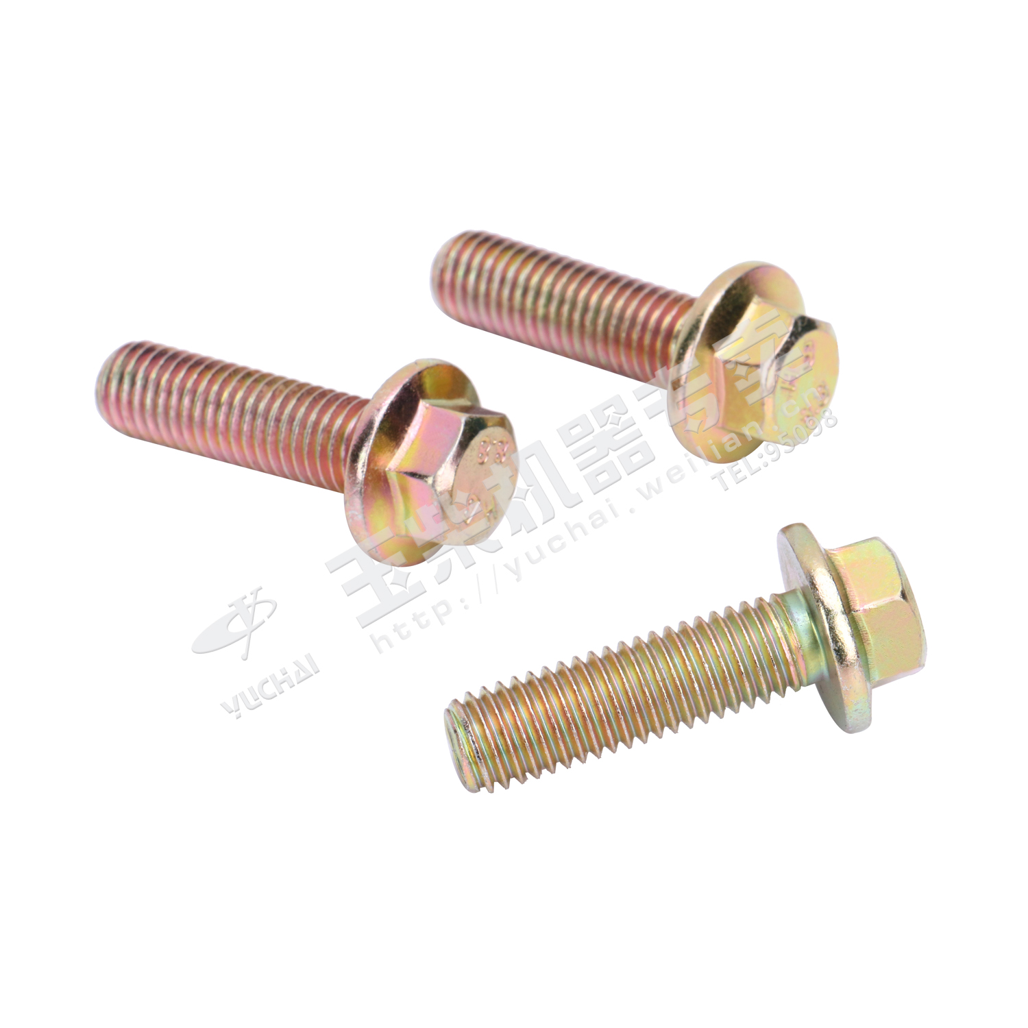 Гексагональная фланцевая болтка M10×35-1