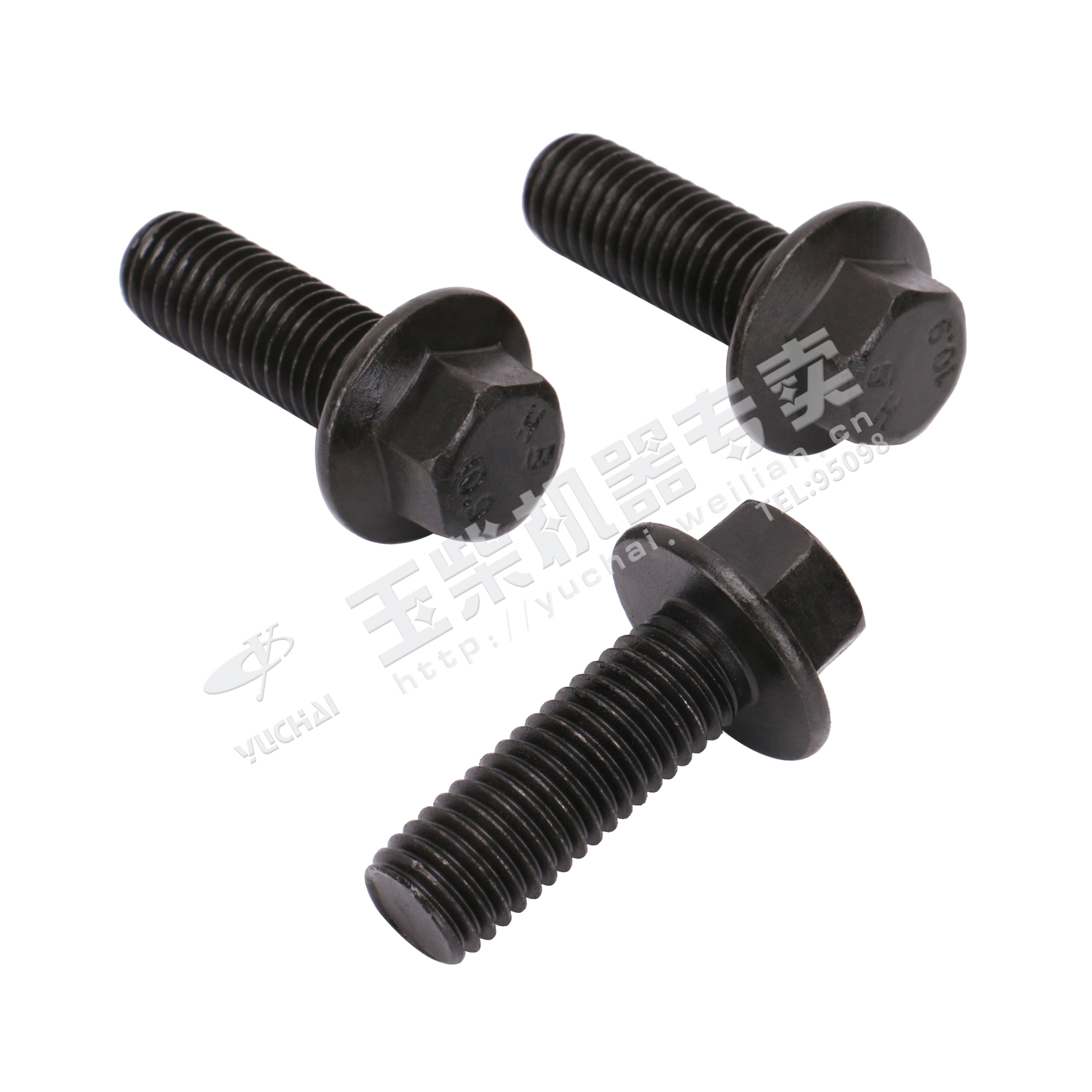 Hexagonal flange bolt M12×35