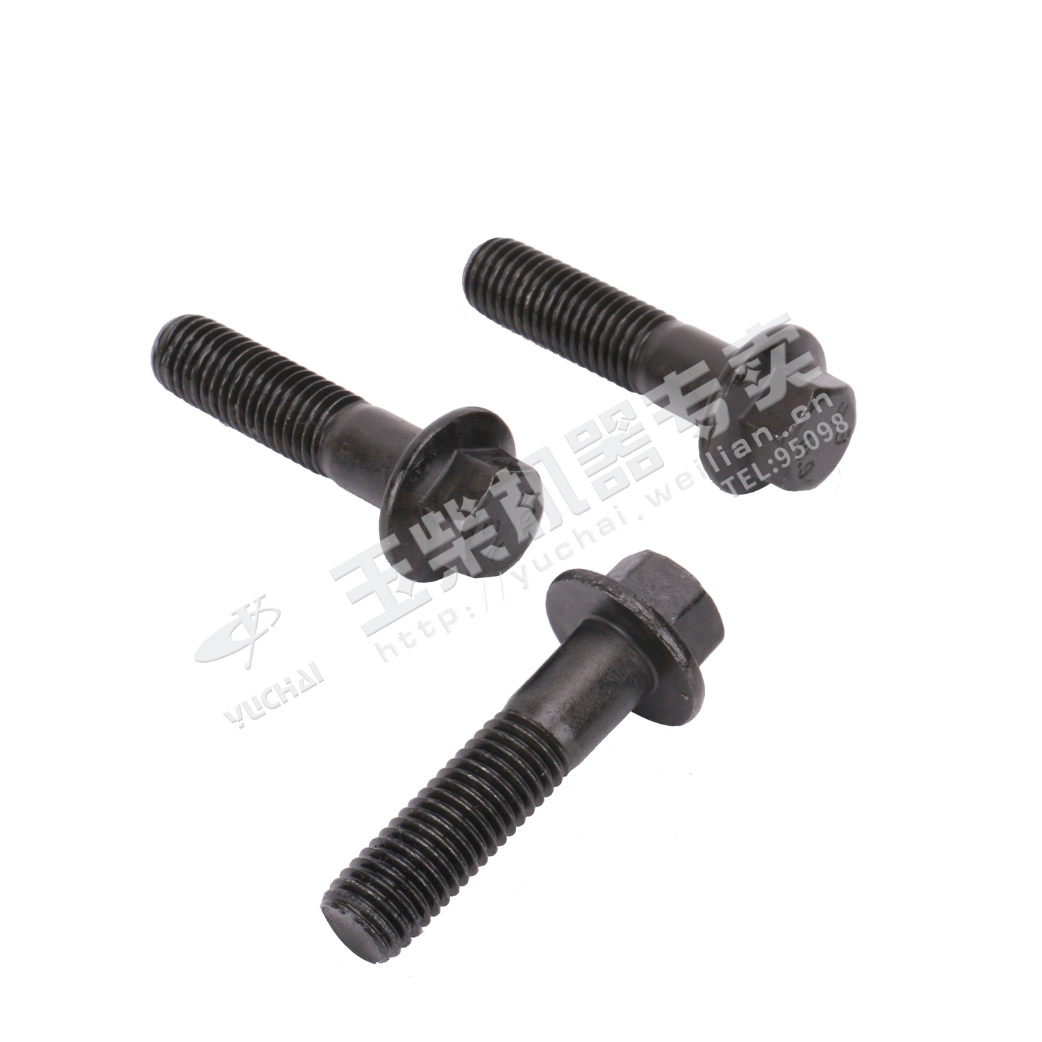 Hexagonal flange bolt M12×50