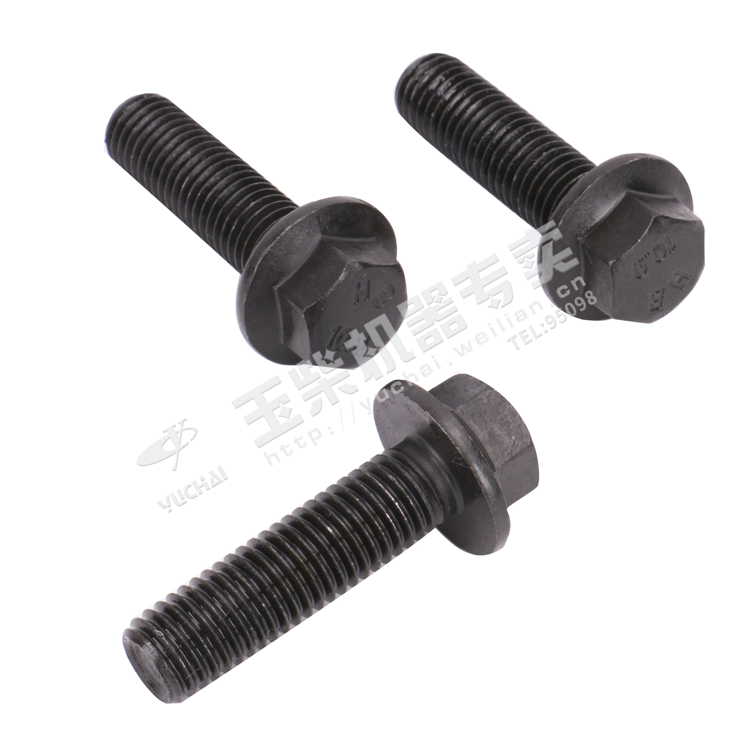 Hexagonal flange bolt M14×50