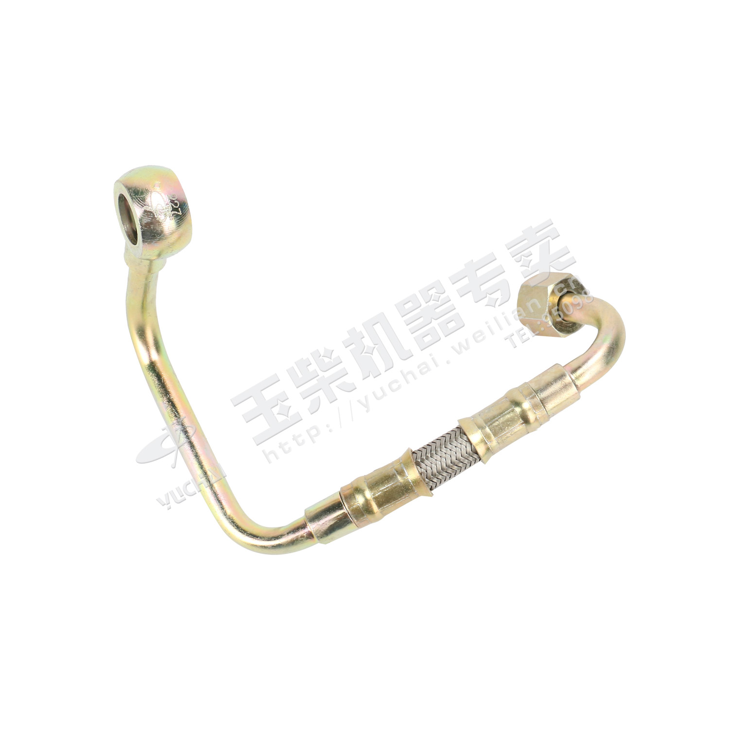 Oil transfer pump to diesel filter oil pipe components-1