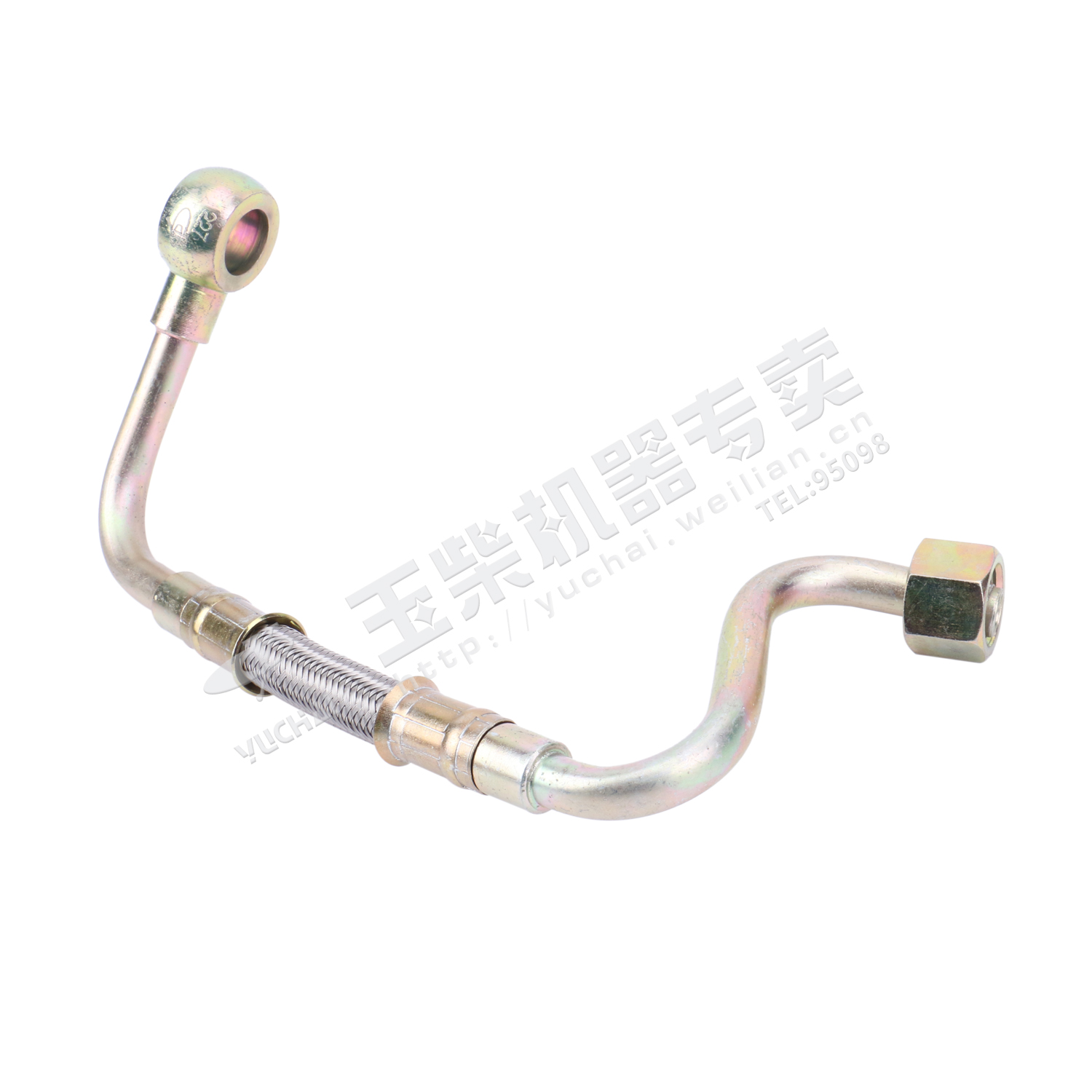 柴滤器至喷油泵油管部件-1