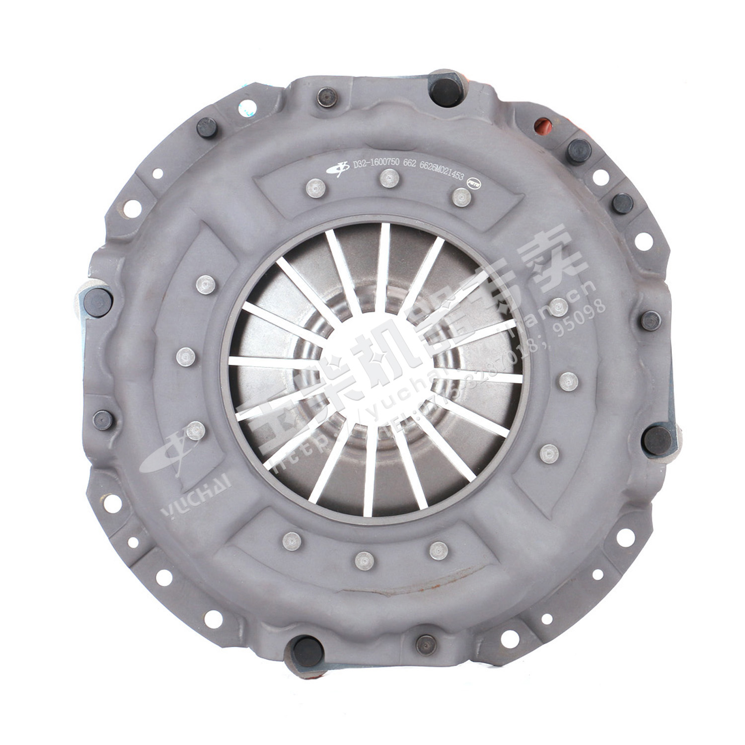 Clutch cover and pressure plate subassembly
