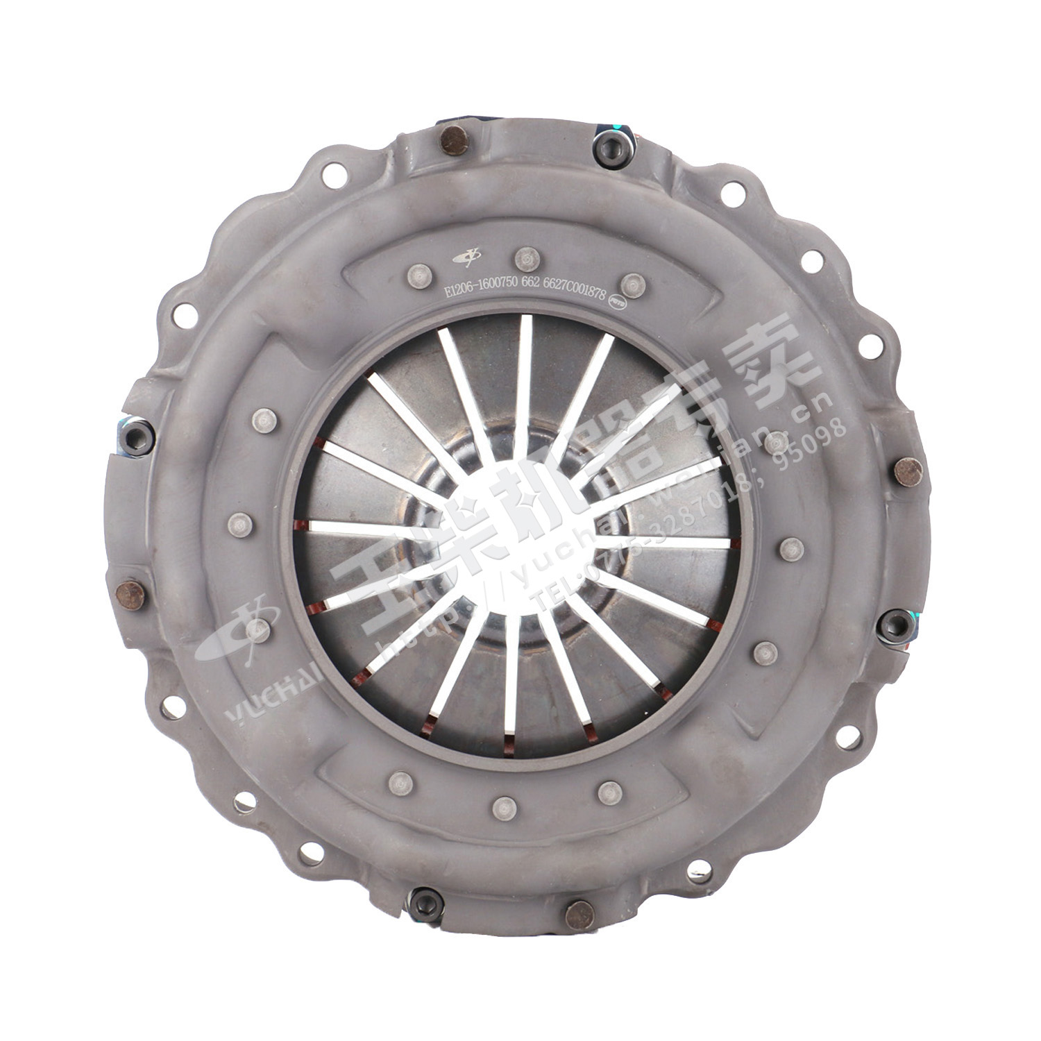 Clutch cover and pressure plate subassembly
