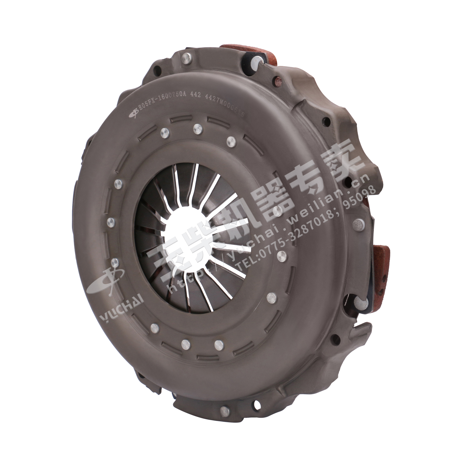 Clutch cover and pressure plate subassembly-1