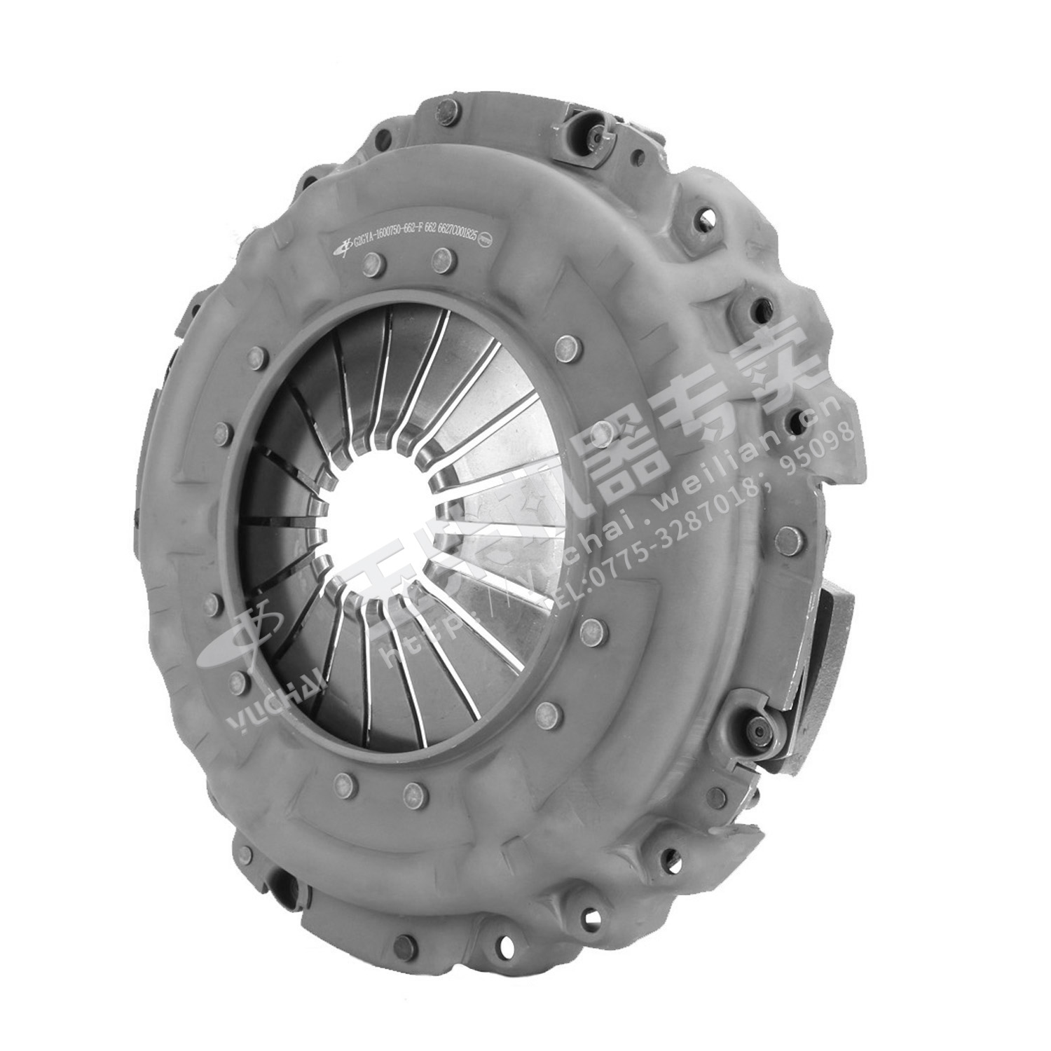 Сцепная крышка и сборка нажимной пластины-1