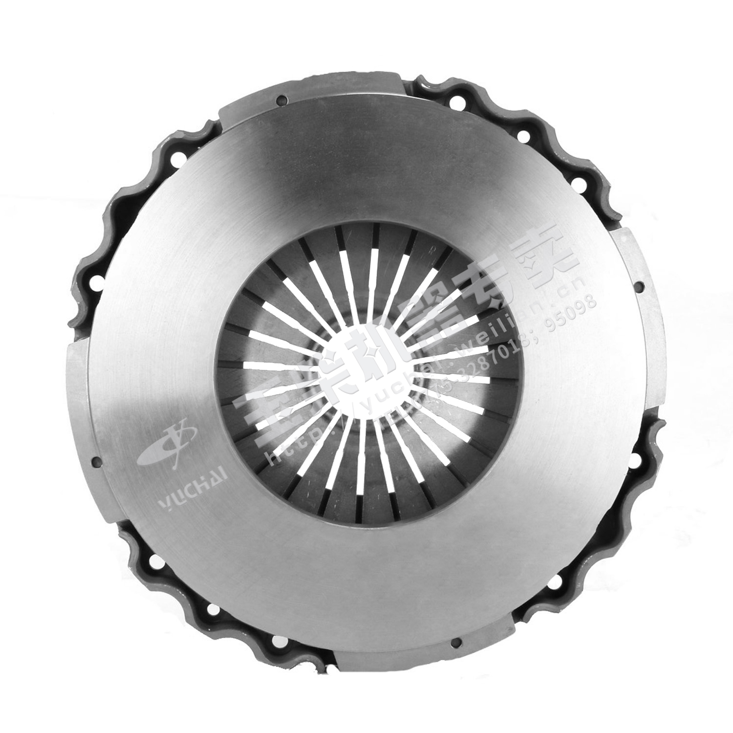 Clutch cover and pressure plate subassembly