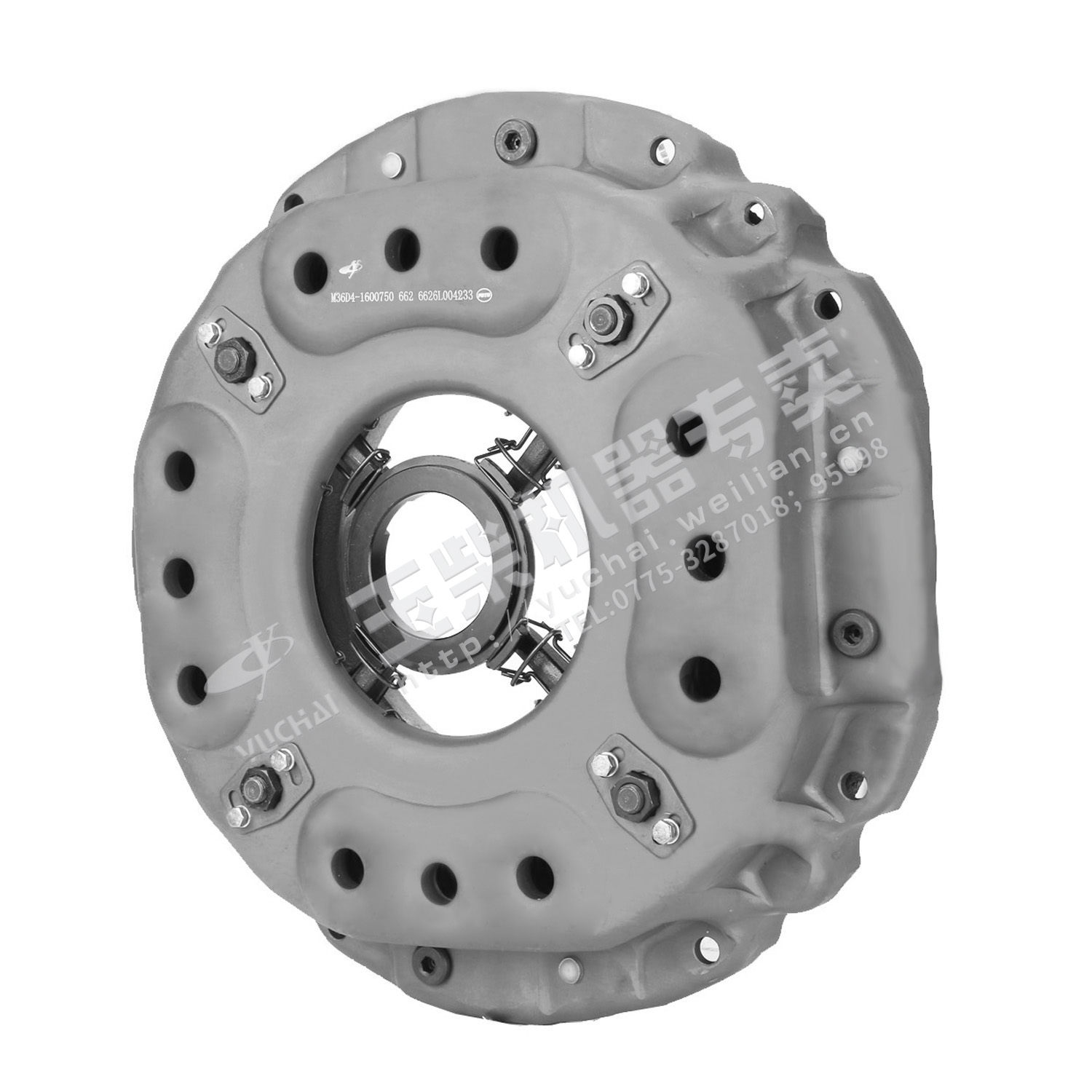 Clutch cover and pressure plate subassembly-1