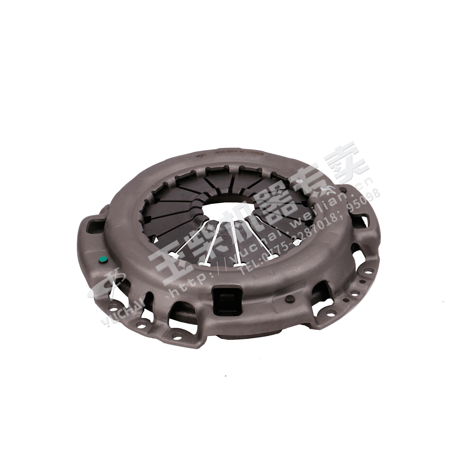 Clutch cover and plate assembly