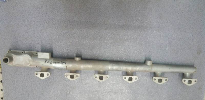 Выпускной патрубок двигателя (шестицилиндровый-терматор)