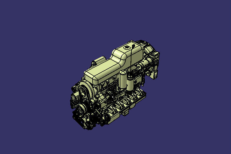 Двигатель в сборе, WP 10 . 336E53 , дизель, статическая калибровка вихревыми токами трех мощностей