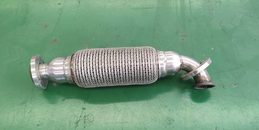 Верхняя выхлопная гофрированная труба