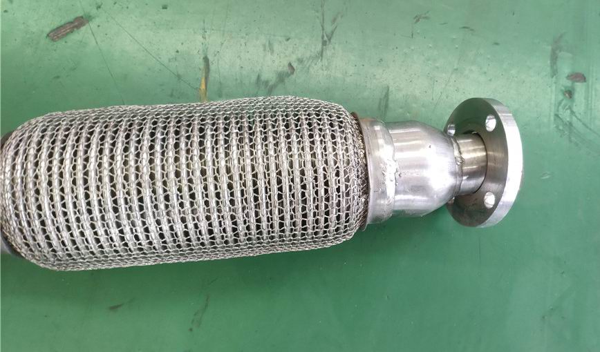 Верхняя выхлопная гофрированная труба-3