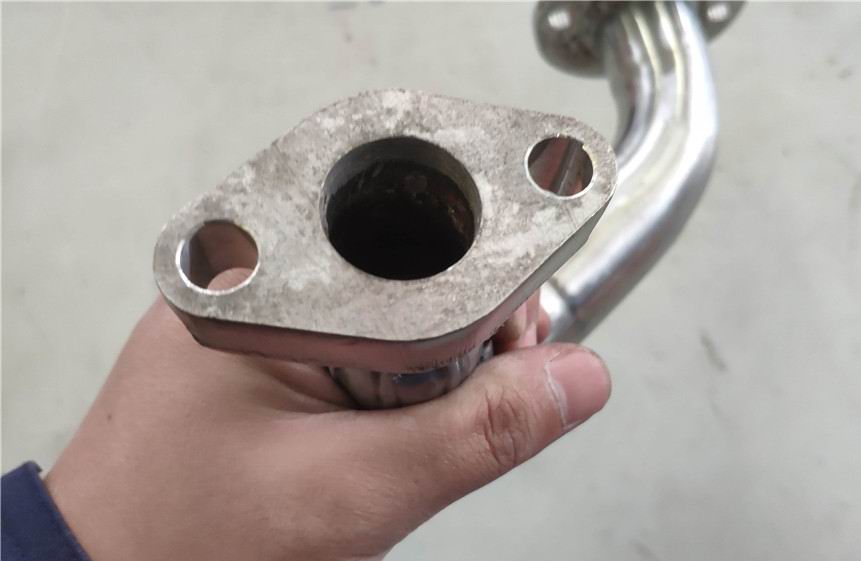 Top exhaust bend pipe, ZR30, GX390-3