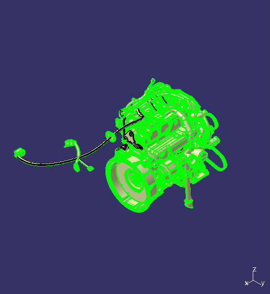 Двигатель в сборе, СК 28R150 . 1Q5A , дизель, двойной мотор