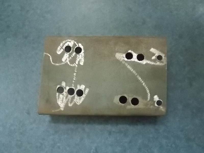 左纵梁连接板(20工序);不带柒-1