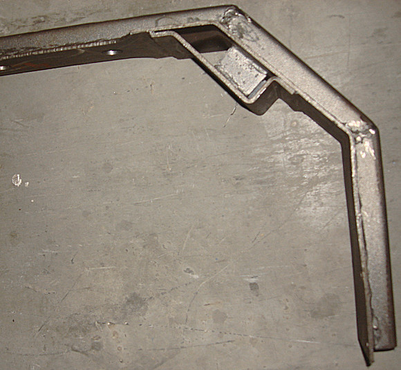 Engine rear suspension beam assembly (process 20); without paint-1