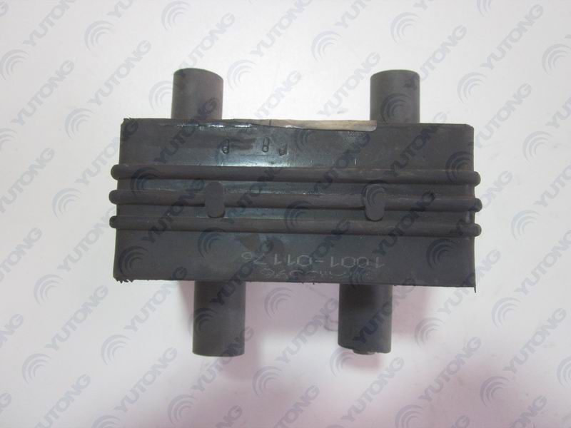 Engine suspension rubber pad, L structure, stiffness 1950-1