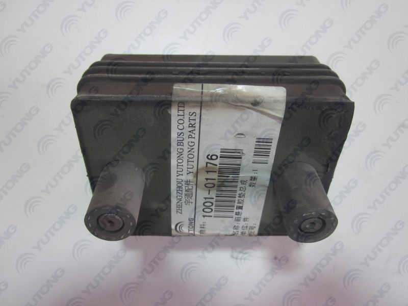 Engine suspension rubber pad, L structure, stiffness 1950