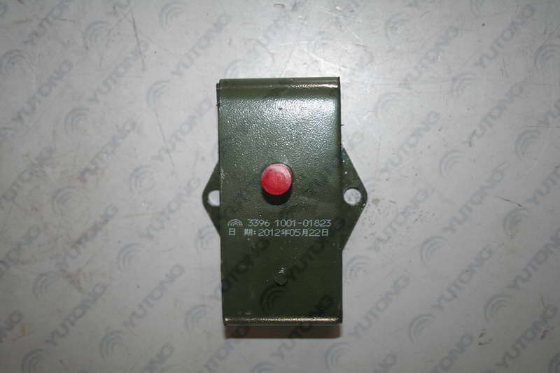 Powertrain suspension rubber pad, E structure, stiffness 950, thickness 62