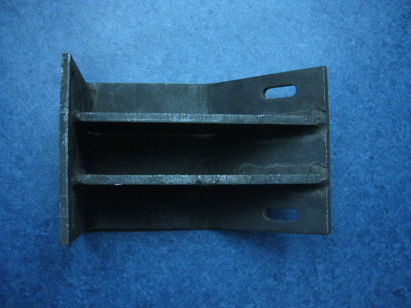 Front suspension lower bracket (left) (process 20); without paint