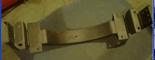 Сборка задней балки подвески двигателя (процесс 20 ); без краски