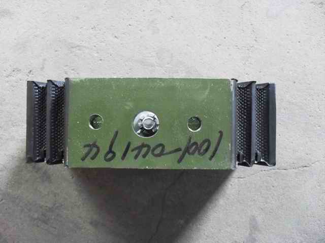 Engine suspension rubber pad, F structure, stiffness 1450