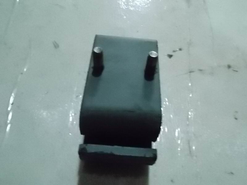 Powertrain suspension rubber pad, D structure, stiffness 730, thickness 60-2