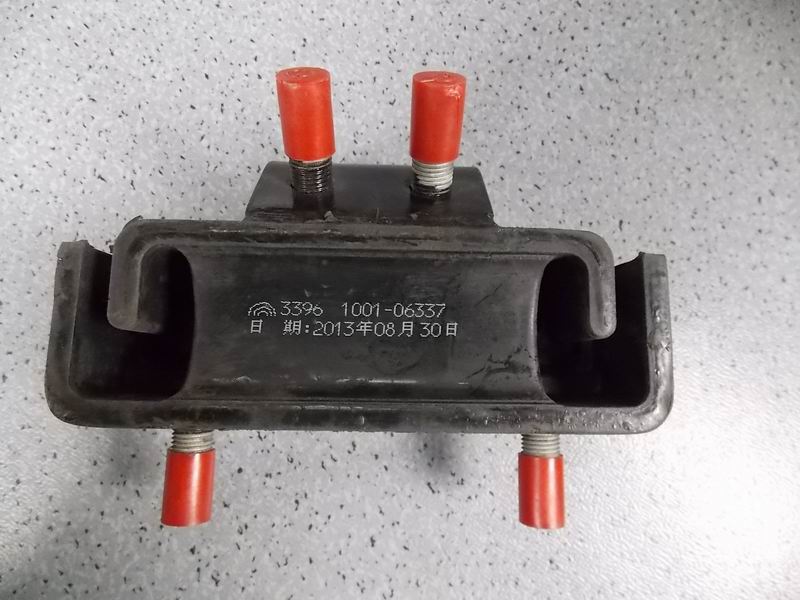 Powertrain suspension rubber pad, G structure, stiffness 960, thickness 61