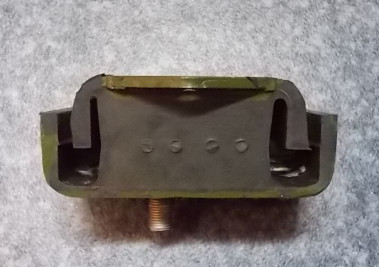 Engine suspension rubber pad, C structure, stiffness 750