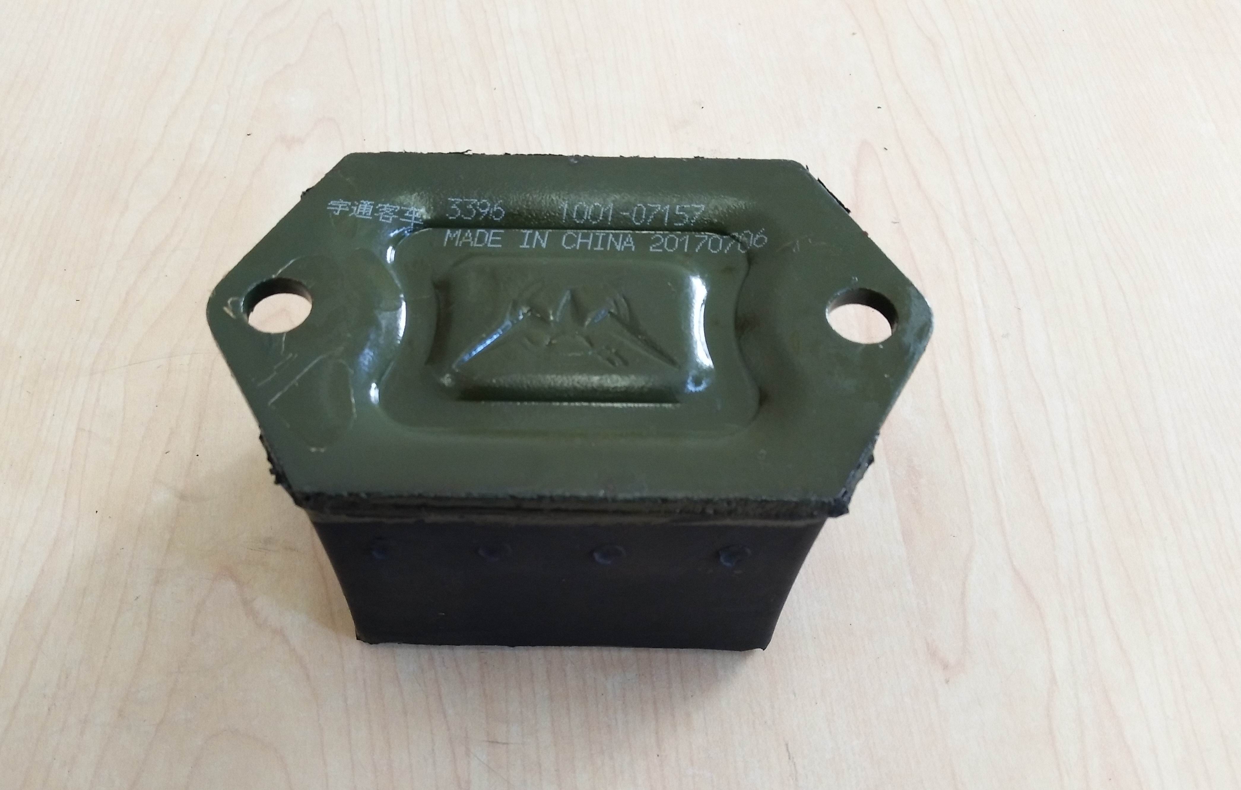 Engine suspension rubber pad, B structure, stiffness 410-3