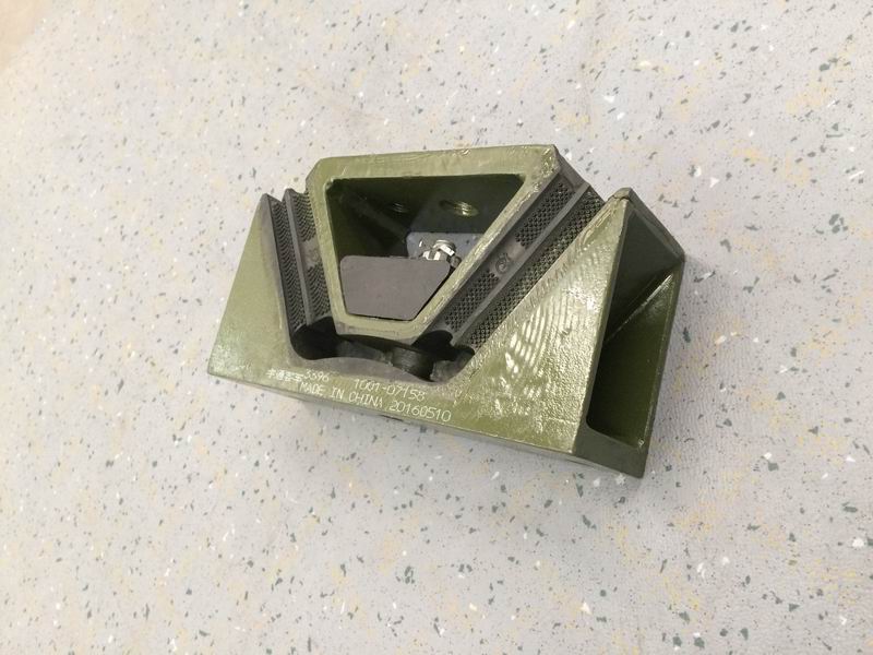 Engine suspension rubber pad, F structure, stiffness 750-1