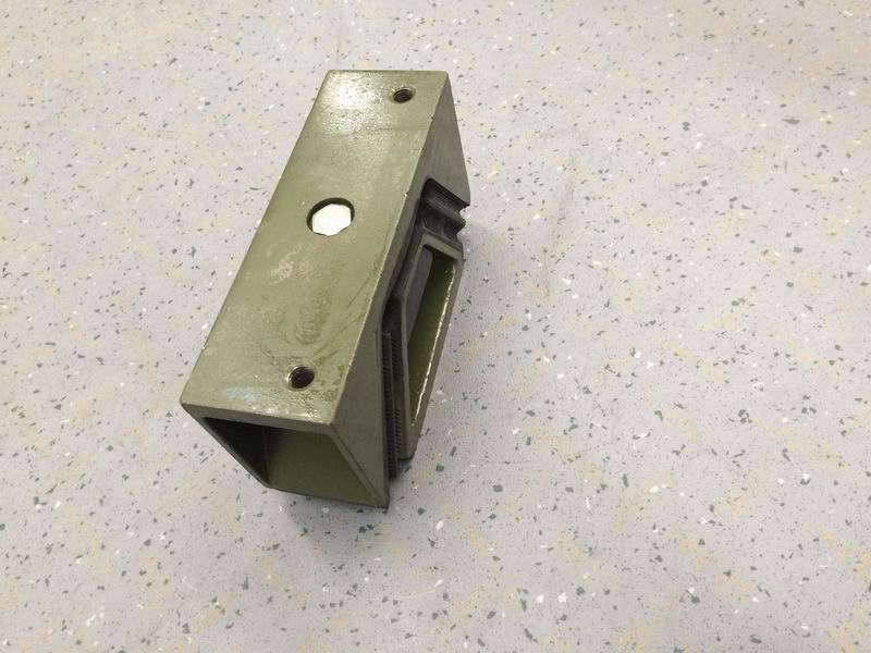 Engine suspension rubber pad, F structure, stiffness 750-2