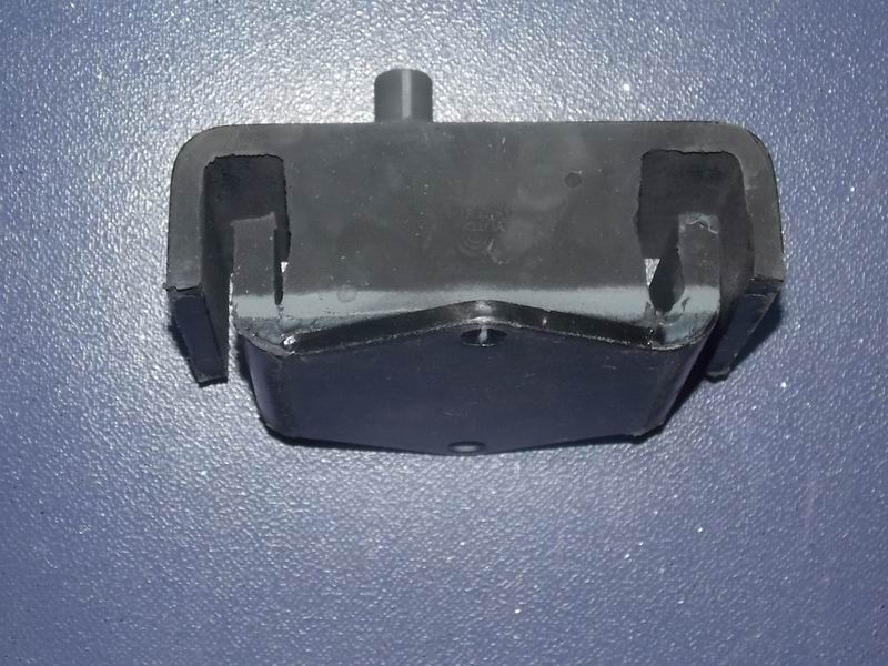 Engine suspension rubber pad, C structure, stiffness 700